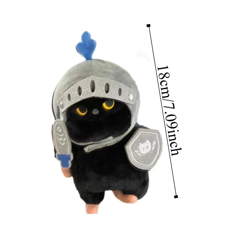 Knight Cat Plush Pillow – Sleep Shield with Purr-fect Protection! - The Cat Mug Spot