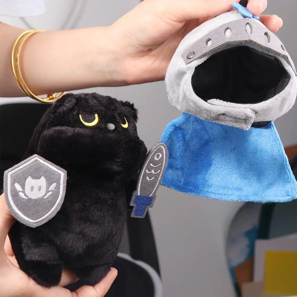 Knight Cat Plush Pillow – Sleep Shield with Purr-fect Protection! - The Cat Mug Spot