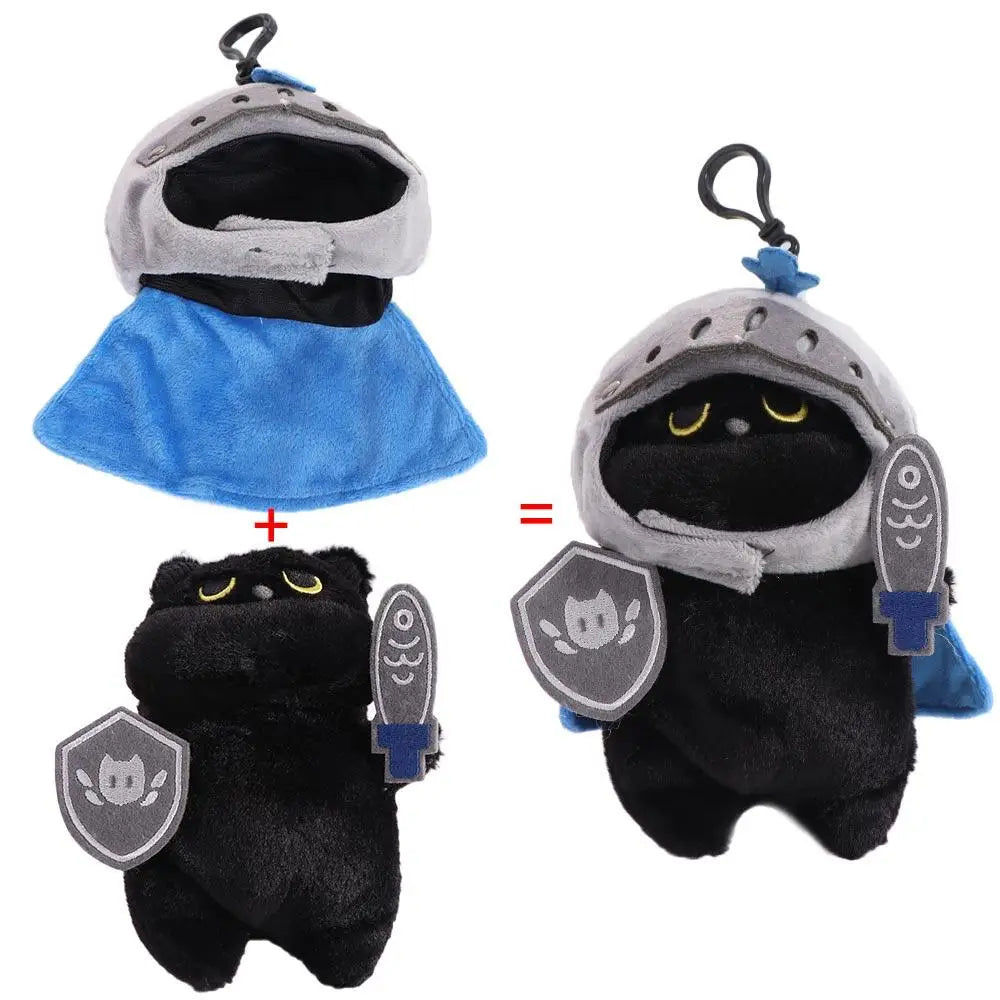 Knight Cat Plush Pillow – Sleep Shield with Purr-fect Protection! - The Cat Mug Spot