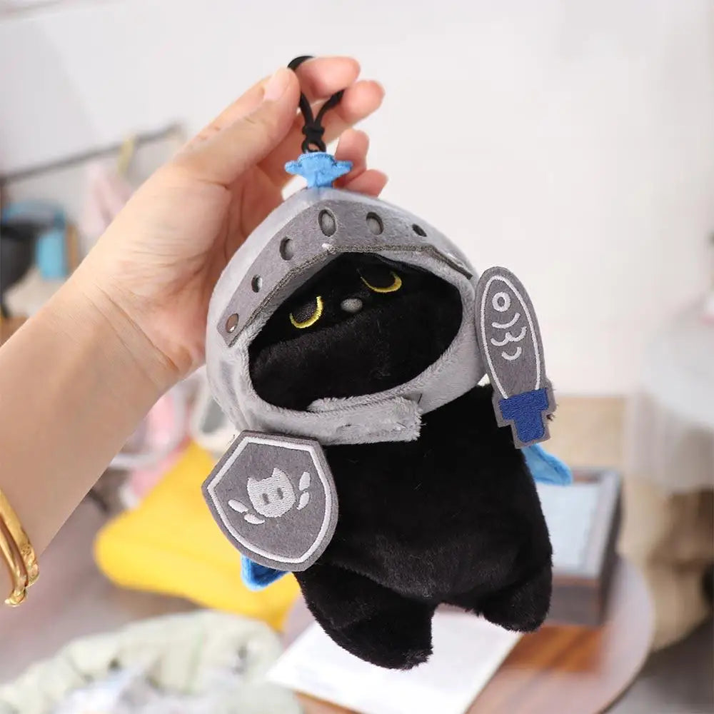 Knight Cat Plush Pillow – Sleep Shield with Purr-fect Protection! - The Cat Mug Spot