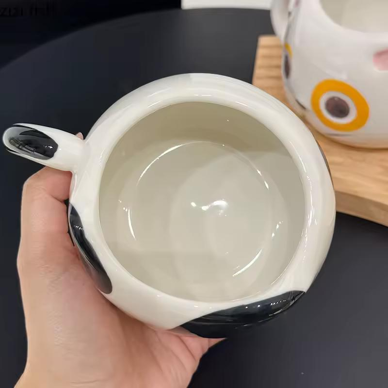 Creative cat mug with a unique and fun design, great for gifting.